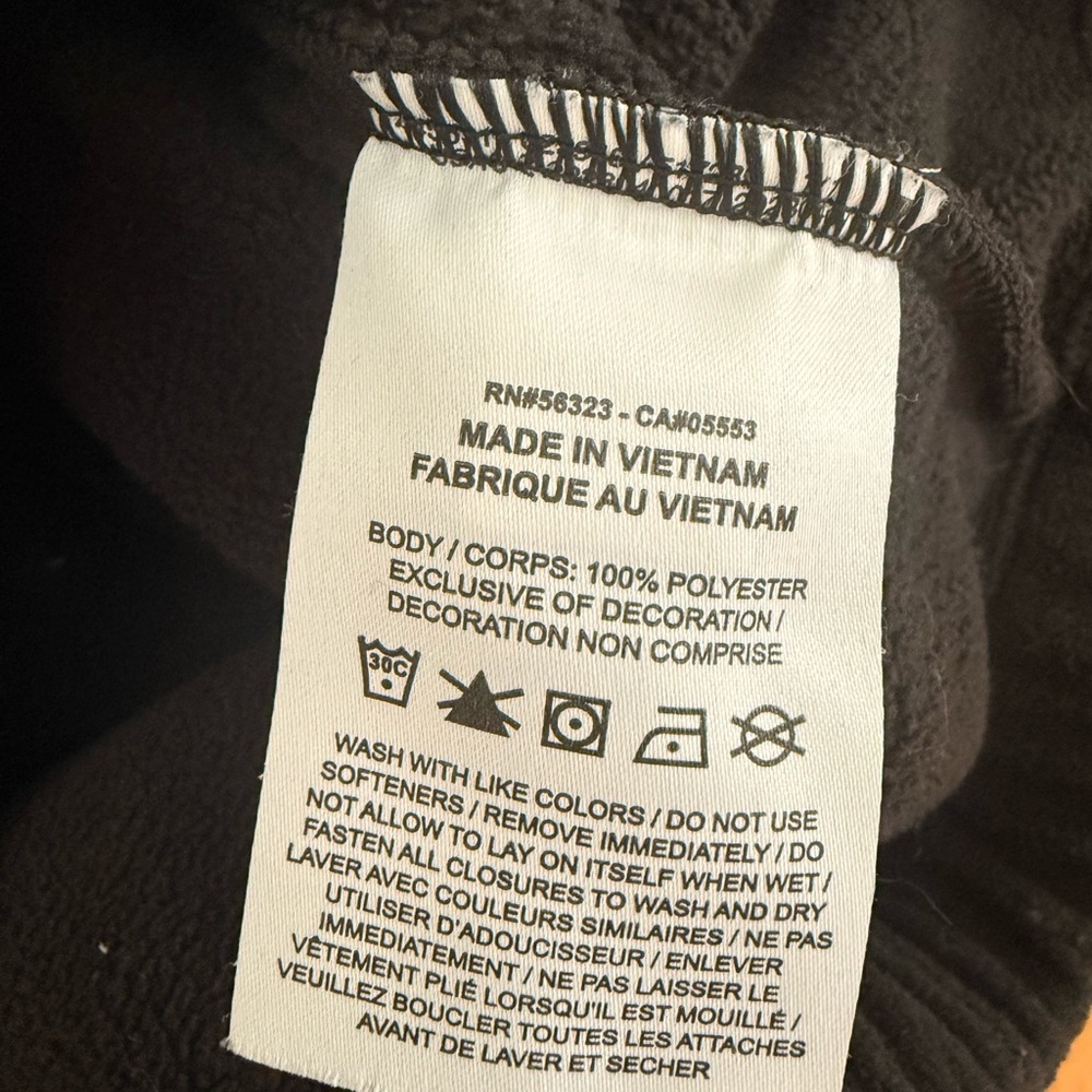 Nike Black Therma-Fit warm & cozy zip up - Picture 4 of 4